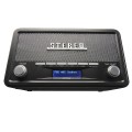 Radio Denver DAB-18 Retro Bluetooth - DAB/DAB+/FM - Stereo - Szare - 2201907