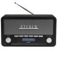 Radio Denver DAB-18 Retro Bluetooth - DAB/DAB+/FM - Stereo - Szare - 2201910