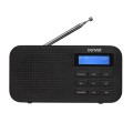 Kompaktowe przenośne radio Denver DAB-42 czarne - 2156489