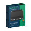 Oprawa Szynosystemu 48V V-TAC 10W LED SMART WiFi TRACKLIGHT 3w1 Czarna VT-3610 2700K-6400K 900lm - 2094392