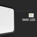 Plafon V-TAC VT-8630S natynkowy 36W LED IP44 42x42cm czujnik ruchu 4000K 3820lm (SKU 76741) Czarny - 2094259