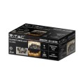 Girlanda ogrodowa V-TAC VT-71510 sznur 5W 5 m, 10 żarówek 0,5W IP44 3000K 550lm (SKU 212728) Czarny - 2160413