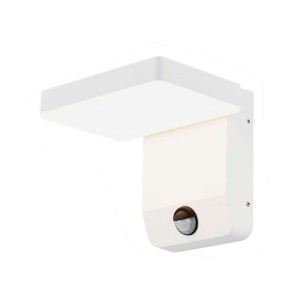 Projektor oprawa elewacyjna V-TAC 17W czujnik ruchu biała IP65 VT-11020S 4000K 2520lm