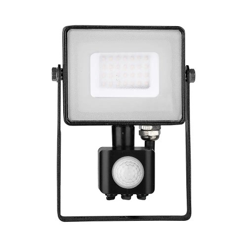 V-TAC NAŚWIETLACZ LED Z CZUJNIKIEM 30W 3000K PROJE - 2093871