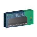 Oprawa Szynosystemu 48V V-TAC 18W LED SMART WiFi TRACKLIGHT 3w1 Czarna VT-3618 2700K-6400K 1500lm - 2094413