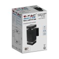 Kinkiet ogrodowy V-TAC VT-968 2xE27 IP44 (SKU 93574) Czarny - 2094040
