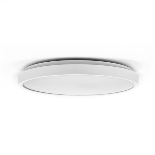 Plafon V-TAC VT-8624S natynkowy 24W LED IP44 29cm czujnik ruchu 4000K 2500lm (SKU 76631) Biały - 2094283