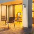 Projektor Oprawa Elewacyjna V-TAC 17W LED Czujnik Ruchu Okrągła Czarna IP65 VT-11020S-RD-B 4000K 2480lm - 2160425