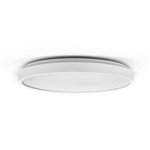 Plafon V-TAC VT-8624S natynkowy 24W LED IP44 29cm czujnik ruchu 3000K 2500lm (SKU 76621) Biały