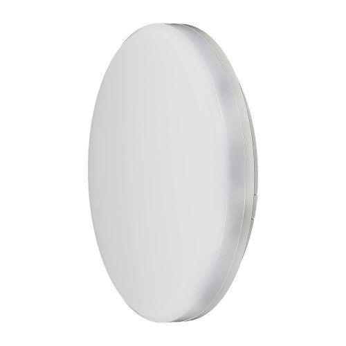 Plafon V-TAC VT-8033 natynkowy 15W LED SAMSUNG CHIP IP44 120lm/W 4000K 1850lm (SKU 2155669) Biały - 2094264