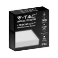 Plafon V-TAC VT-8624SW-SQ natynkowy 24W LED IP44 30x30cm czujnik ruchu 4000K 2400lm (SKU 7667) Biały - 2094236