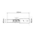 Wysięgnik Uchwyt Adapter do Lamp Ulicznych LED 60mm V-TAC VT-795 - 2160634