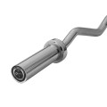 Gryf olimpijski łamany 8,3 kg / 1200 mm z zaciskami lock jaw HMS GOL160 - 2263290