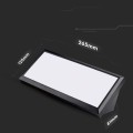 Oprawa ścienna LED V-TAC VT-8054 ukośna 12W IP65 4000K 1250lm (SKU 6808) Czarny - 2262230