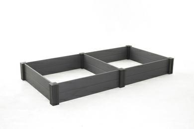 KETER WARZYWNIAK VISTA 121,5 x 121,5 x 27 (x2) GRAFIT 2PACK - 2253771