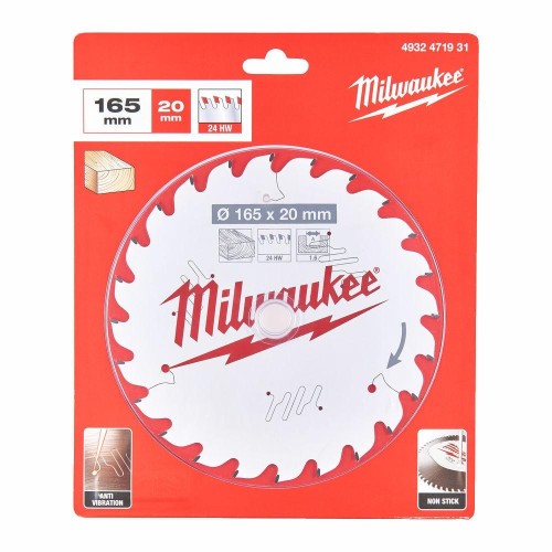 MILWAUKEE PIŁA TARCZOWA 165x20x1,6x40z - 2251571