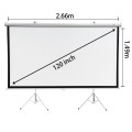 Extralink Ekran projekcyjny Projection Screen 120" 16:9, 266x149cm, PVC, pół-automatyczne zwijanie - 2359241