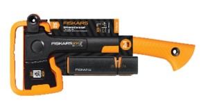 Siekiera uniwersalna Fiskars X14 OSTRZE XS 1069102 + OSTRZAŁKA