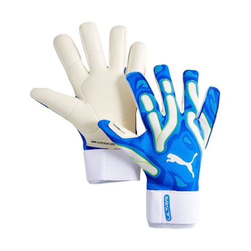 Rękawice bramkarskie Puma Ultra Ultimate Hybrid Sun niebieskie 41858 02 10,5 - 2319469
