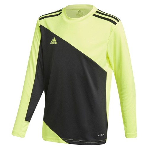 Bluza bramkarska dla dzieci adidas Squadra 21 Goalkeeper Jersey Youth czarno-limonkowa GN5794 116cm - 2319228