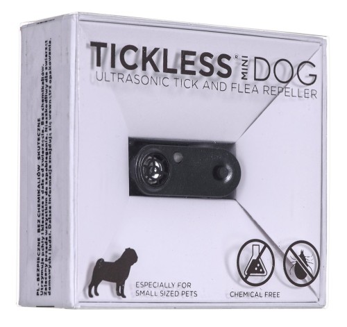 Tickless Pet Mini odstraszacz pcheł i kleszczy dla psów i kotów - czarny - 1144026