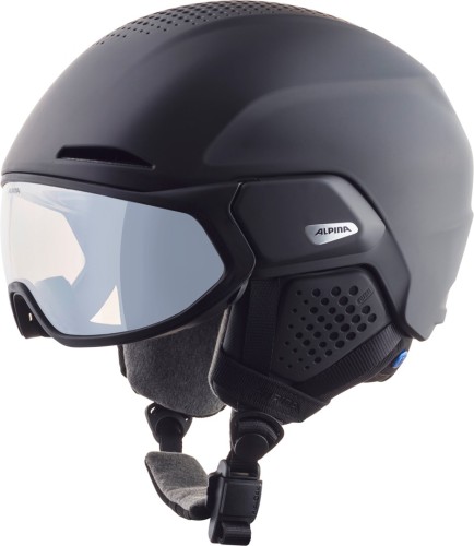 Kask narciarski ALPINA ALTO V black matt 55-59 (WYPRZEDAŻ) - 2371579
