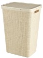 Kosz na bieliznę Curver JUTE 58L Kremowy - 2105385