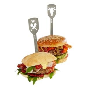 2 szpikulce do burgerów byk/topór GEFU TORRO G-15435