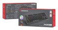 KLAWIATURA DLA GRACZY GENESIS THOR 404 TKL US PODŚWIETLENIE RGB MECHANICZNA CZARNA KAILH BOX BROWN - 2398843