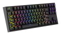 KLAWIATURA DLA GRACZY GENESIS THOR 404 TKL US PODŚWIETLENIE RGB MECHANICZNA CZARNA KAILH BOX BROWN - 2398849