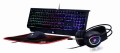 Gembird GGS-UMGL4-01 klawiatura Dołączona myszka USB QWERTY US English Czarny - 1905270