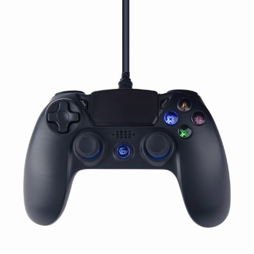 Gembird JPD-PS4U-01 przewodowy gamepad USB PS4/PC, czarny - 1029529