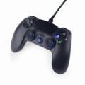 Gembird JPD-PS4U-01 przewodowy gamepad USB PS4/PC, czarny - 2398916