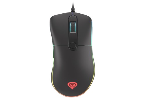 Mysz dla graczy Genesis Krypton 510 8000 DPI RGB Czarna gamingowa - 2033323