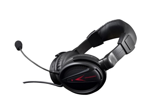 Modecom MC-828 Striker Zestaw słuchawkowy Opaska na głowę Czarny - 2279502
