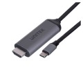 UNITEK KABEL HDMI 2.1, USB-C, 8K, 1,8M, V1423B - 1495703