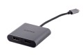 UNITEK ADAPTER USB-C, 2x HDMI, 4K@60HZ, MST, V1404B - 1495695