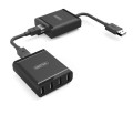 UNITEK Y-2516 huby i koncentratory USB 2.0 480 Mbit/s Czarny - 2279737