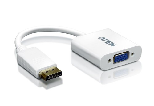 ATEN VC925-AT adapter kablowy DisplayPort VGA (D-Sub) Biały - 1912051
