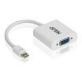 ATEN VC920-AT adapter kablowy Mini DisplayPort VGA (D-Sub) Biały - 1912056