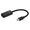Techly IADAP MDP-HDMIF8K adapter kablowy Mini DisplayPort HDMI Czarny - 2400048