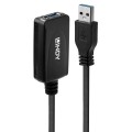 Lindy 43155 kabel USB USB 3.2 Gen 1 (3.1 Gen 1) 5 m USB A Czarny - 1890402