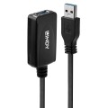 Lindy 43155 kabel USB USB 3.2 Gen 1 (3.1 Gen 1) 5 m USB A Czarny - 2400072