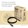 CLUB3D CAC-1576 kabel USB USB4 Gen 3x2 1 m USB C Czarny - 2400094