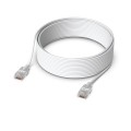 Ubiquiti UACC-Cable-Patch-EL-15M-W kabel sieciowy Półprzezroczysty, Biały Cat6 - 2400327