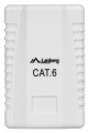 Gniazdo natynkowe Lanberg OU6-0001-W (RJ-45; kat. 6; UTP; kolor biały) - 2400336