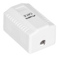Gniazdo natynkowe Lanberg OU6-0001-W (RJ-45; kat. 6; UTP; kolor biały) - 2400339