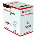 Techly ITP8-FLU-0305 kabel sieciowy Szary 305 m Cat5e U/UTP (UTP) - 1125090
