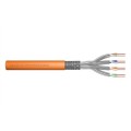 Digitus Kabel instalacyjny kat.7, S/FTP, Dca-s1a d1 a1, AWG 23/1, LSOH, 1000m, pomarańczowy, szpula - 2131960