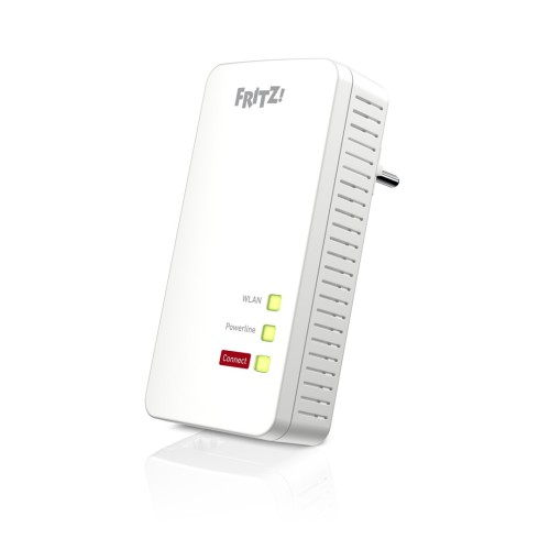 FRITZ!Powerline 1260 1200 Mbit/s Przewodowa sieć LAN Wi-Fi Biały 1 szt. - 1912459